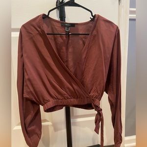Forever 21 Cropped Blouse